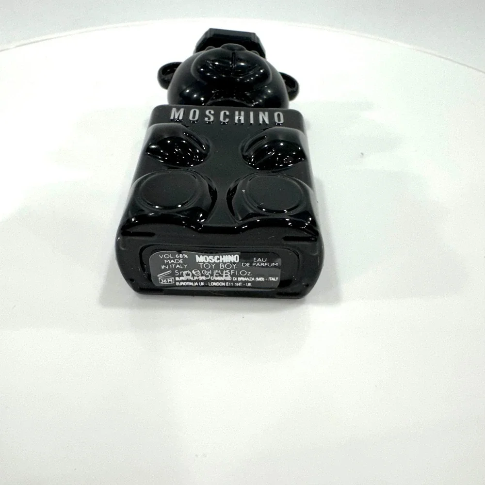 Moschino Toy Boy Eau de Parfum Men 5ml 0.17oz Mini Black Teddy Bear Fragrance